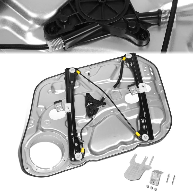 REGULADOR DE VENTANA WINDOW MOTORS & REGULATORS - METALLIC - 09-12 HYUNDAI ELANTRA HATCHBACK - METALLIC - BARE STEEL/PLASTIC
