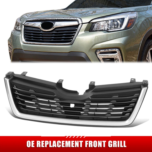 PARRILLA GRILLE - SB FORSTER '19-ON/ GRILLE ASS'Y 19-21/ LOWER MAT-BLACK/ W/SILVER MOULDING/ (BASE|CONVENIENCE|PREMIUM)//PARTS.NO,SU1200187//OEM NO,91121SJ100