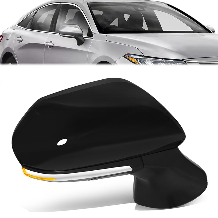 RETROVISOR MIRROR - OE STYLE - TOYOTA AVALON 19-22 - WITH POWER WITH HEATED GLASS WITH SIGNAL WITH MEMORY WITH BLIND SPOT WITH CAMERA - PASSENGER SIDE - PAINT TO MATCH - BLACK