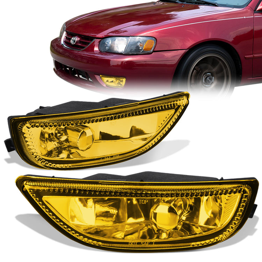 FAROS DE NIEBLA 01-02 TOYOTA COROLLA - H11 BULB - AMBER