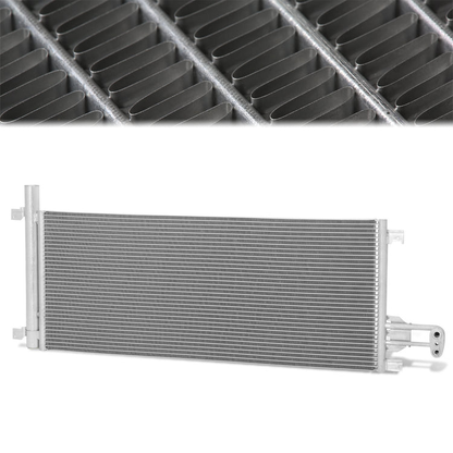 CONDENSADOR CADILLAC ESCALADE 2016-2019 / CHEVROLET SILVERADO 1500 2014-2018 / CHEVROLET SUBURBAN 2017-2019 / CHEVROLET TAHOE 2017-2019 / GMC SIERRA 1500 2014-2018 / GMC YUKON 2017-2019 / GMC YUKON XL 2017-2019 - ALUMINIUM