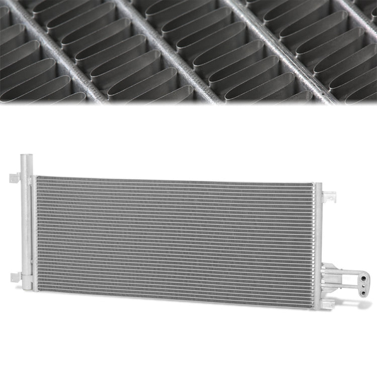 CONDENSADOR CADILLAC ESCALADE 2016-2019 / CHEVROLET SILVERADO 1500 2014-2018 / CHEVROLET SUBURBAN 2017-2019 / CHEVROLET TAHOE 2017-2019 / GMC SIERRA 1500 2014-2018 / GMC YUKON 2017-2019 / GMC YUKON XL 2017-2019 - ALUMINIUM