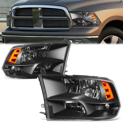 FAROS 10-18 RAM 1500-5500,FIT DUAL OR QUAD HEADLIGHT MODELS, NOT FIT FACTORY PROJECTOR STYLE