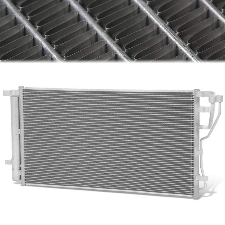 CONDENSADOR KIA OPTIMA 2017-2018 - 2.4L MODEL - ALUMINIUM