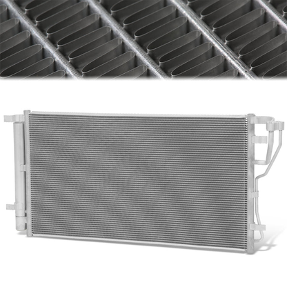 CONDENSADOR KIA OPTIMA 2017-2018 - 2.4L MODEL - ALUMINIUM