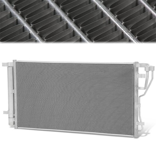 CONDENSADOR KIA OPTIMA 2017-2018 - 2.4L MODEL - ALUMINIUM