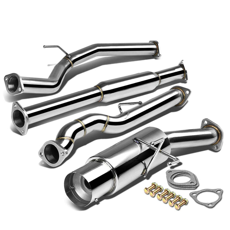 TUBERIA CATBACK CATBACK - 12-15 HONDA CIVIC 2DR COUPE FG3 - SINGLE TIP - STAINLESS STEEL
