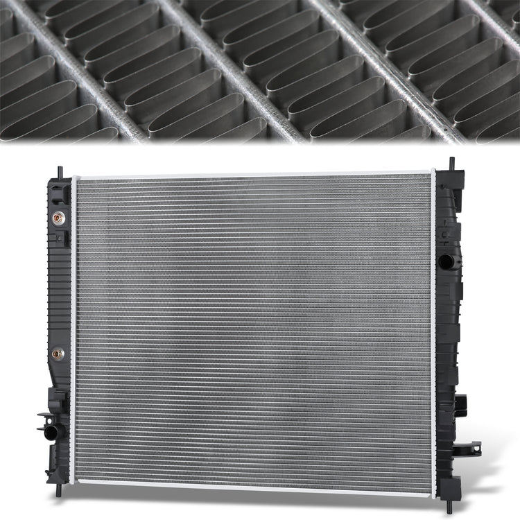 RADIADOR RADIATOR - OEM - BUICK ENCLAVE 2018-2024 / CHEVROLET TRAVERSE 2018-2023 - FITS 3.6L MODELS - DPI 13758