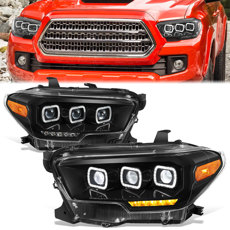 FAROS TOYOTA TACOMA L SEQUENTIAL LED HEADLIGHTS  2016-2022
