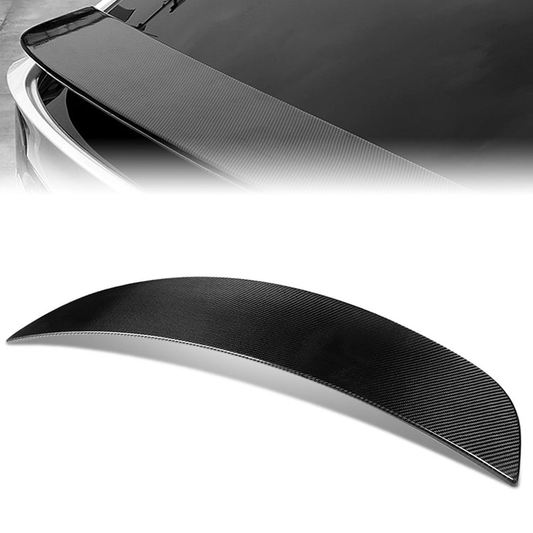 SPOILER CAR TRUNK SPOILER - 16-22 TESLA X - CARBON FIBER BLACK