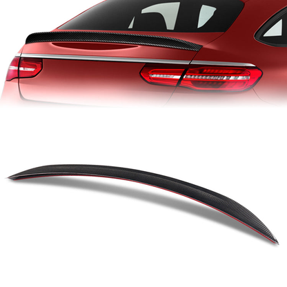 SPOILER CAR TRUNK SPOILER - 17-19 MERCEDES-BENZ GLE43 AMG / 16-19 MERCEDES-BENZ GLE63 AMG / 16-19 MERCEDES-BENZ GLE63 AMG S / 16-19 MERCEDES-BENZ GLE63 AMG S / 19 MERCEDES-BENZ GLE450 / 19 MERCEDES-BENZ GLE500E / 16-18 MERCEDES-BENZ GLE350 / 16-18