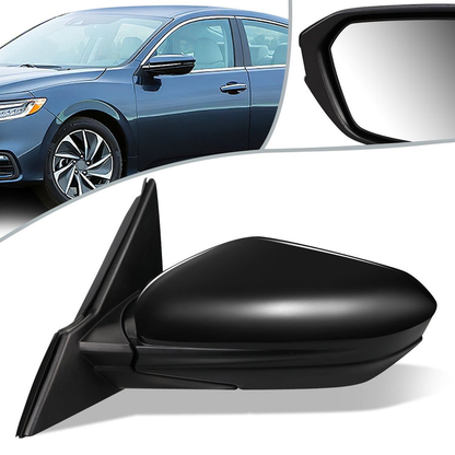 RETROVISOR MIRROR - OEM - 19+ HONDA INSIGHT - POWERED - HEATED - FOLDING - BLACK - LEFT