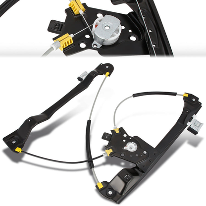 REGULADOR DE VENTANA WINDOW MOTORS & REGULATORS - METALLIC - 11-13 CHEVY CAPRICE/08-09 PONTIAC G8 - METALLIC - BARE STEEL/PLASTIC