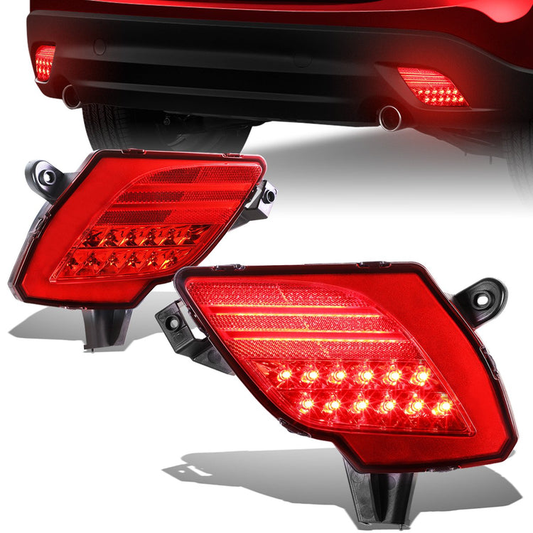 FAROS DE NIEBLA 13-16 MAZDA CX5 - REAR BRAKE LIGHT - LED - KD31515M0, MA2830101, KD31-515L0 - RED