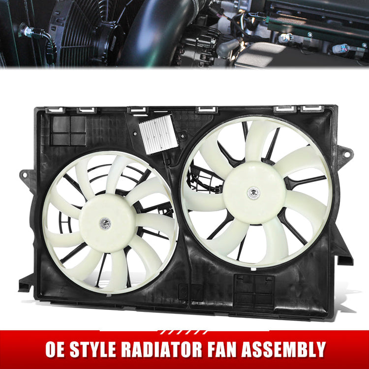 ABANICOS OE STYLE -JEEP CHEROKEE 2014-2022 / HEAVY DUTY COOLING - W/ DUAL FANS