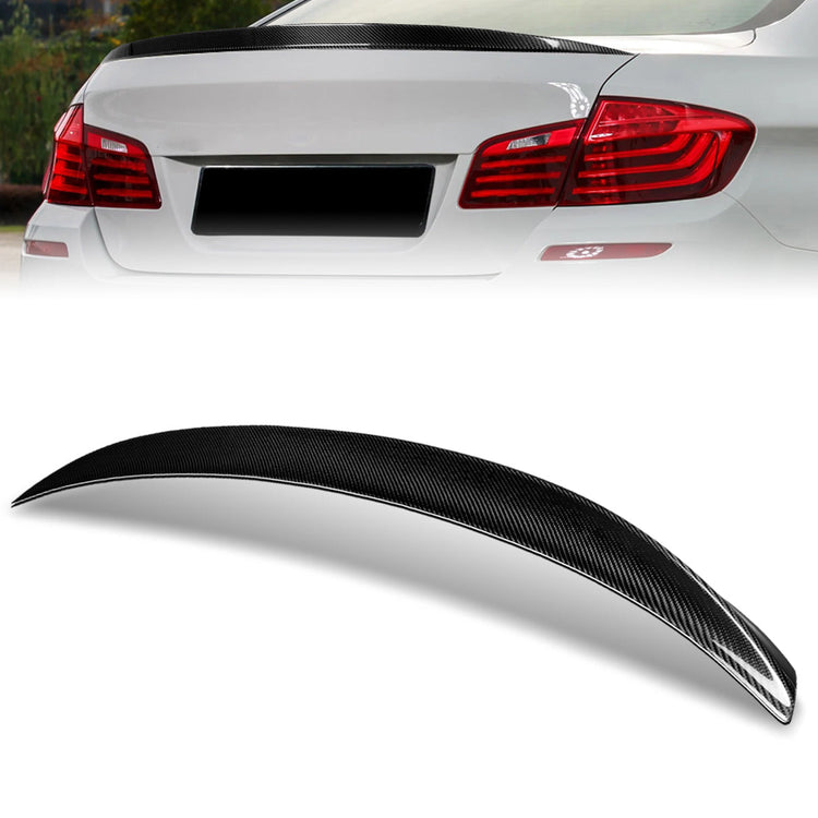 SPOILER CAR TRUNK SPOILER - 10-16 BMW M5 / 10-16 BMW 550I / 11-16 BMW 550I XDRIVE / 10-16 BMW 535I / 14-16 BMW 535D / 14-16 BMW 535D XDRIVE / 11-16 BMW 535I XDRIVE / 10-13 BMW 530I / 10-16 BMW 528I XDRIVE / 10-16 BMW 528I / 10 BMW 525I / 14-16 BMW 520I -