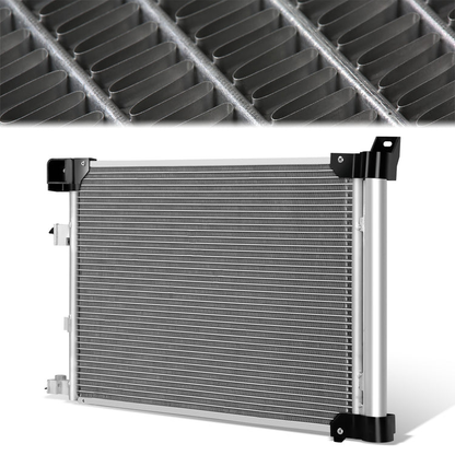 CONDENSADOR NISSAN SENTRA 2013-2019 - ALUMINUM - SILVER