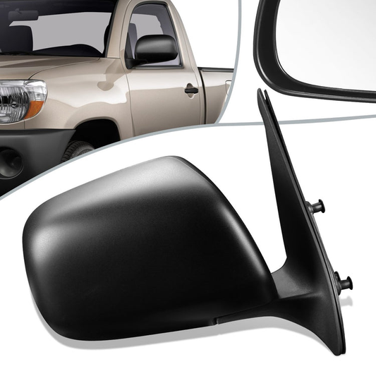 RETROVISOR MIRROR - OEM - 05-11 TOYOTA TACOMA - POWERED - TEXTURED - BLACK - RIGHT