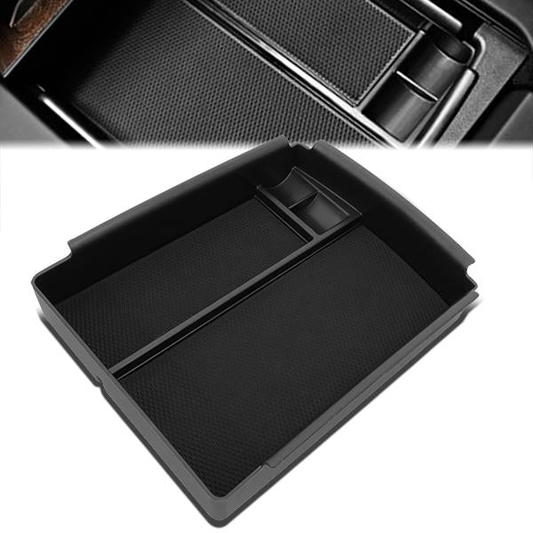 nan CENTER CONSOLE ORGANIZER TRAY - 16-19 TESLA MODEL S, X - BLACK