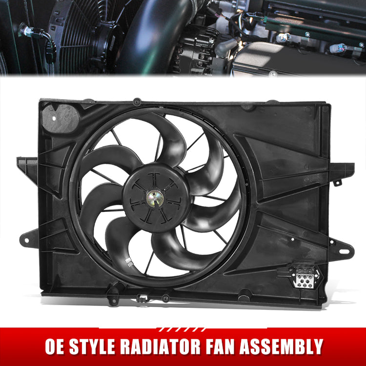ABANICOS OE STYLE -CV EQNOX 10-17 RAD.COOLING FAN ASS'Y (2.4) (SAME=TERRAIN)