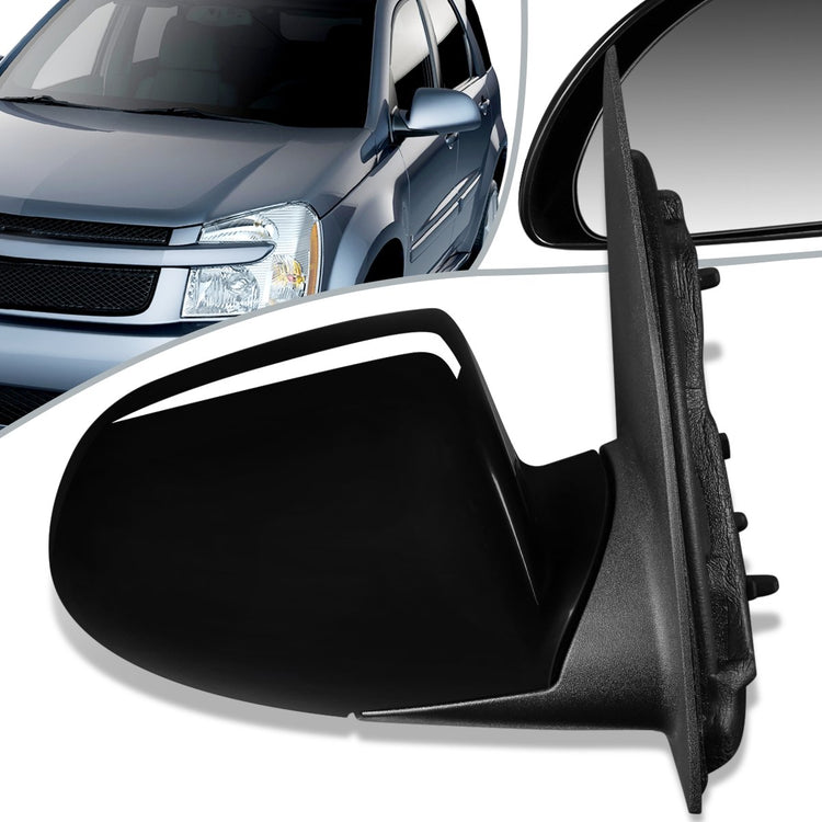 RETROVISOR MIRROR - OEM - 05-09 CHEVY EQUINOX / 06-09 PONTIAC TORRENT / 04-07 SATURN VUE - POWERED - PAINTABLE - BLACK - RIGHT