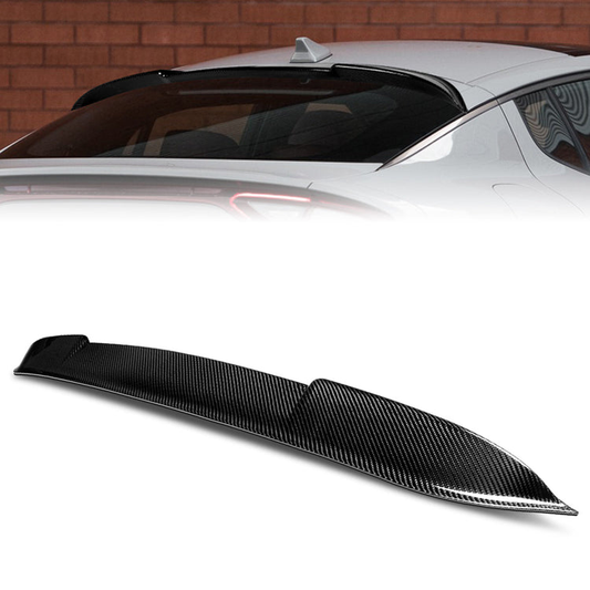 SPOILER CAR ROOF SPOILER - 18-23 KIA STINGER - CARBON FIBER BLACK