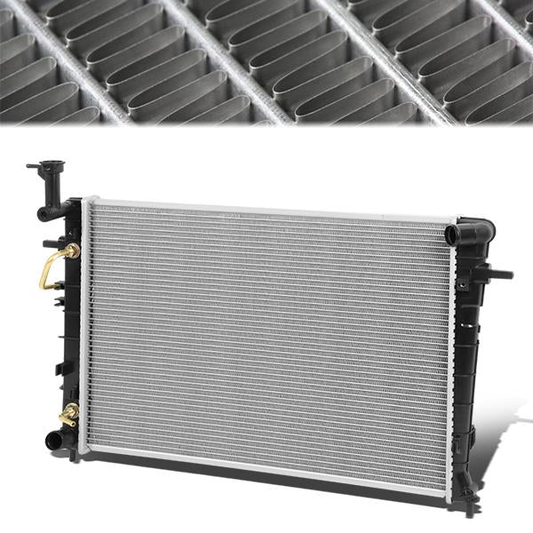 RADIADOR RADIATOR - OEM - 05-09 HYUNDAI TUCSON / 06-10 KIA SPORTAGE - FITS L4 & V6 ENGINES - FITS 4WD 2.0L MODELSWITH AUTOMATIC OR MANUAL TRANSMISSION - DPI 13074