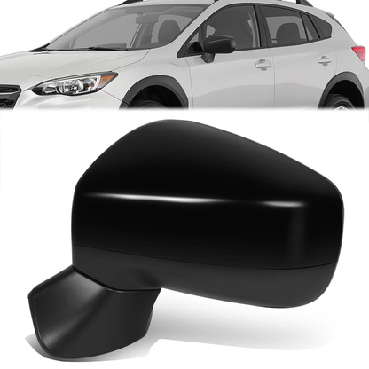 RETROVISOR MIRROR - OE STYLE - SUBARU CROSSTREK 2018-2023 - WITH POWER WITH HEATED - DRIVER LEFT SIDE - BLACK