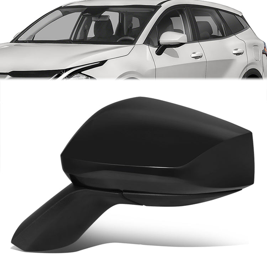 RETROVISOR MIRROR - OE STYLE - KIA SPORTAGE 23-24 - WITH POWER WITH HEATED WITH TURN SIGNAL - PASSENGER SIDE - PAINT TO MATCH - BLACK
