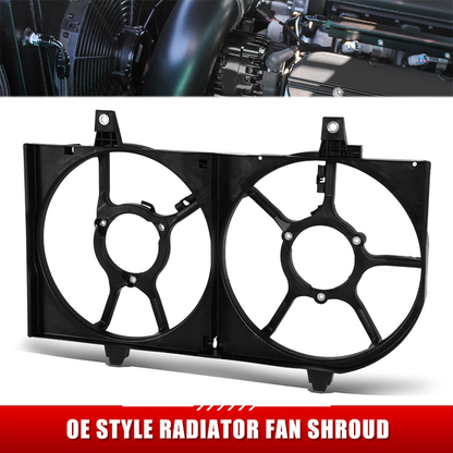 ABANICOS OE STYLE -DS SENTR '00-'03 RAD.FAN SHROUD 00-06 (1.82.0 WAC TYPE)