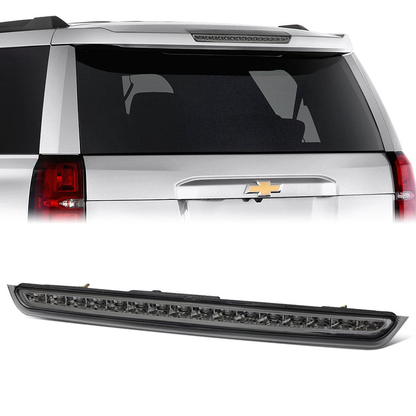 LUZ DE FRENO 07-14 CHEVY SUBURBAN 1500, 2500, TAHOE / GMC YUKON, XL 1500, 2500 - LED - SMOKE