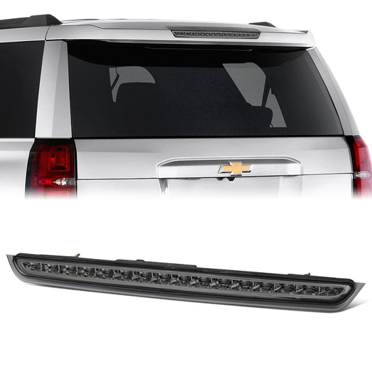 LUZ DE FRENO 07-14 CHEVY SUBURBAN 1500, 2500, TAHOE / GMC YUKON, XL 1500, 2500 - LED - SMOKE