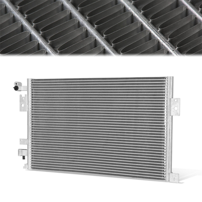 CONDENSADOR CHEVROLET CAMARO 1998-2002 - PONTIAC FIREBIRD 1998-2002 - ALUMINUM - SILVER