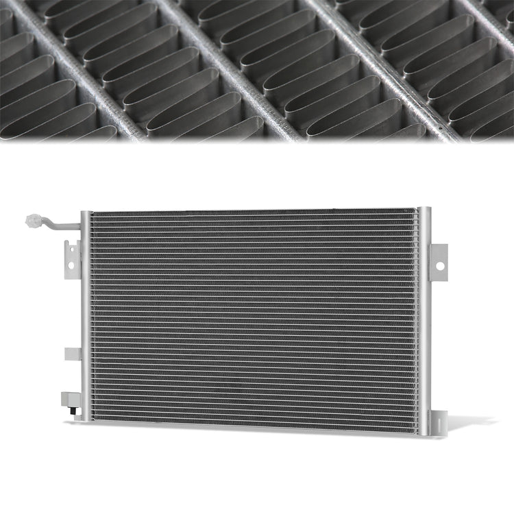 CONDENSADOR CHEVROLET CORVETTE 1997-2004 - ALUMINUM - SILVER