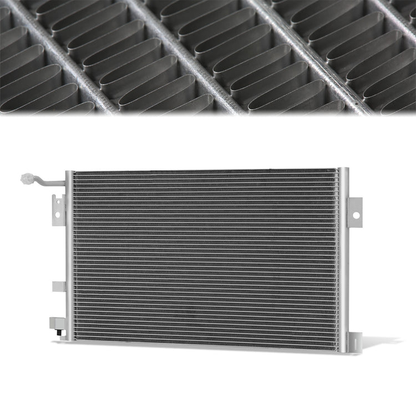 CONDENSADOR CHEVROLET CORVETTE 1997-2004 - ALUMINUM - SILVER