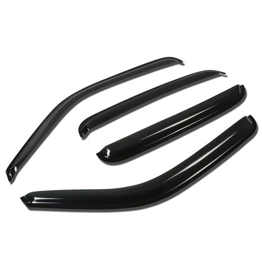 PROTECTOR DE VENTANA WINDOW VISORS - 00-06 CHEVY TAHOE, GMC YUKON / 02-06 CADILLAC ESCALADE, ESCALADE ESV, ESCALADE EXT - 4PCS - DARK SMOKE