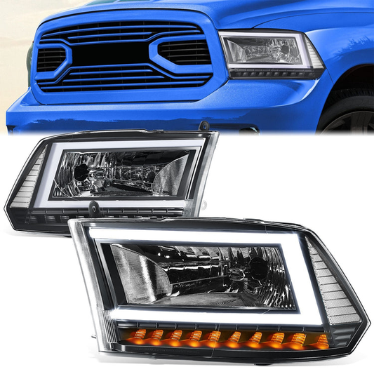 FAROS 10-18 RAM 1500-5500 - FIT DUAL OR QUAD HEADLIGHT MODELS - NOT FIT FACTORY PROJECTOR STYLE