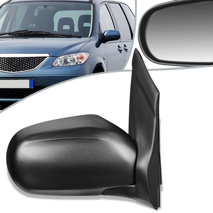 RETROVISOR MIRROR - OEM - 00-06 MAZDA MPV - POWERED - TEXTURED - BLACK - RIGHT