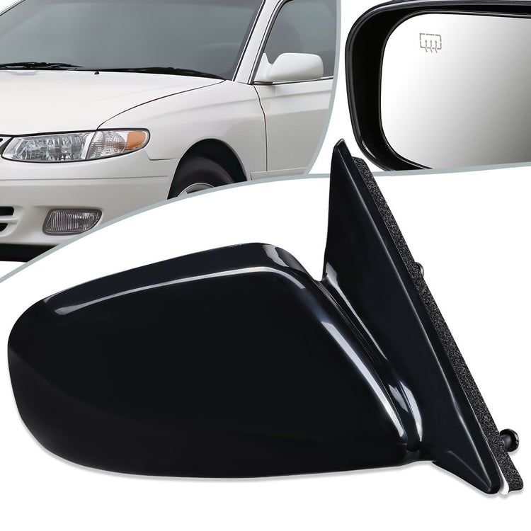 RETROVISOR MIRROR - OEM - 97-01 TOYOTA CAMRY - POWERED - HEATED - PAINTABLE - BLACK - RIGHT