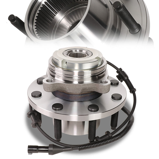 MASA DE RUEDA WHEEL HUBS & BEARINGS - FORD EXCURSION 2000-2002 / FORD F-250 SUPER DUTY 1999-2004 / FORD F-350 SUPER DUTY 1999-2004 / FRONT, LEFT, RIGHT - 4WD WITH SINGLE REAR WHEELS WITH 8 LUG WHEELS WITH 14MM-2.00MM COARSE THREAD