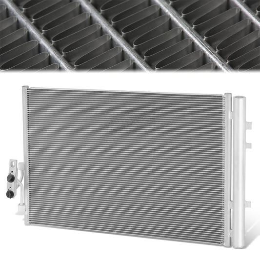 CONDENSADOR BMW X3 2011-2012 - 28I MODELS - ALUMINUM - SILVER