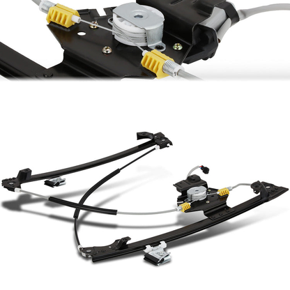 REGULADOR DE VENTANA WINDOW MOTORS & REGULATORS - METALLIC - 02-05 LAND ROVER FREELANDER - METALLIC - BARE STEEL/PLASTIC