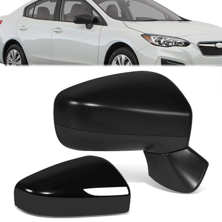 RETROVISOR MIRROR - OE STYLE - SUBARU IMPREZA 17-23 - WITH POWER - PASSENGER SIDE - PAINT TO MATCH - BLACK