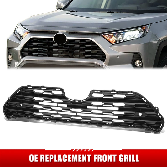 PARRILLA GRILLE - TY RV4 '19-ON/ GRILLE ASS'Y 19-21/ MAT-DARK GRAY/ W/O CAMERA W/2 SENSOR H./ (LE|XLE|XLE PREMIUM)//PARTS.NO,TO1200439//OEM NO,531120R130