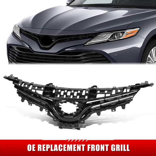 PARRILLA GRILLE - TY CAMY 18-20/21-ON/ GRILLE ASS'Y 18-20/ PAINTED SILVER BLACK/ (L|LE)(UAS BUILT)//PARTS.NO,TO1200419//OEM NO,5310106E30