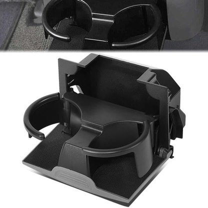 nan REAR CENTER CONSOLE CUP HOLDER - 06-19 NISSAN FRONTIER / 07-12 NISSAN PATHFINDER / 08-15 NISSAN XTERRA - TEXTURED - GRAY