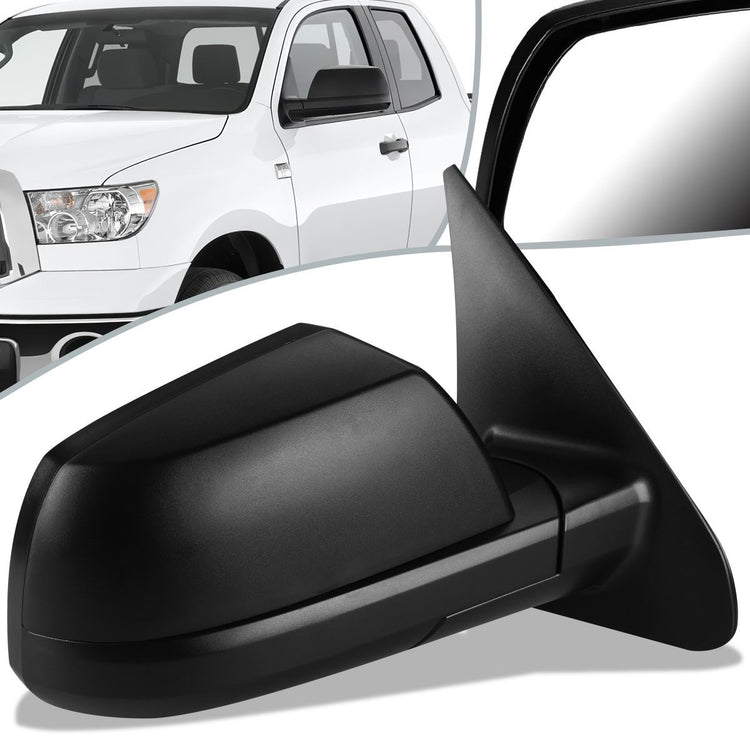 RETROVISOR MIRROR - OEM - 07-13 TOYOTA TUNDRA / 08-13 TOYOTA SEQUOIA - POWERED - TEXTURED - BLACK - RIGHT