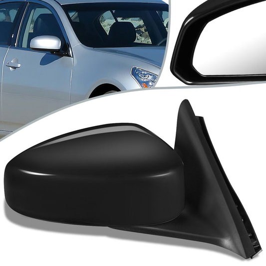 RETROVISOR MIRROR - OEM - 03-07 INFINITI G 35 COUPE - POWERED - HEATED - TEXTURED - BLACK - RIGHT