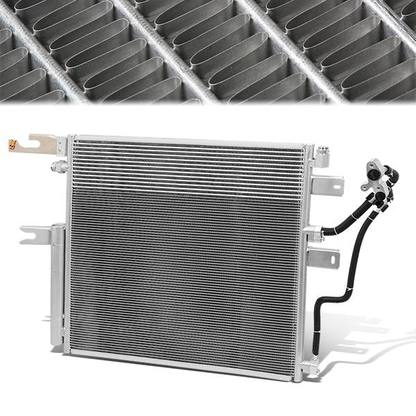 CONDENSADOR 10 DODGE RAM 2500 PICKUP, 3500 PICKUP / 11-14 RAM 2500 / 11-15 RAM 3500 / 2011 RAM 4500, 5500 - FITS 6.7L TURBO DIESEL ENGINE MODELS - ALUMINIUM