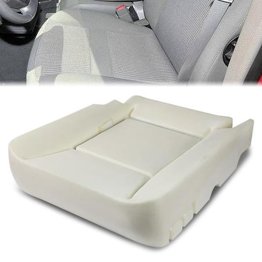 nan SEAT CUSHION PAD - 06-08 DODGE RAM 1500 / 06-09 DODGE RAM 2500, 3500 / 08-10 DODGE RAM 4500, 5500 - FITS MODELS WITH CLOTH / VINYL SEATS - FITS FRONT DRIVER SIDE MODELS WITHOUT OCCUPANT CLASSIFICATION SYSTEM - WHITE